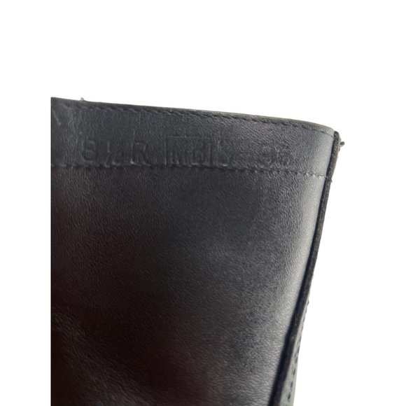 Men's Vintage 91 Black Leather Lace Up Steel Toe Military Combat Boots Size 8.5 - Picture 9 of 9